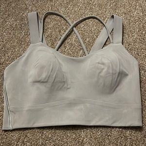 Lululemon like a cloud d/dd bra gull grey 6
